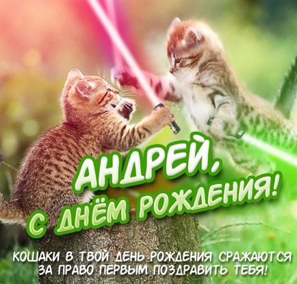 Теплые слова для Открытки Андрею с Днем Рождения