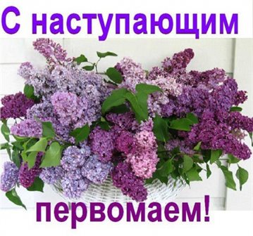 Чудесные поздравления для Открытки с наступающим 1 мая