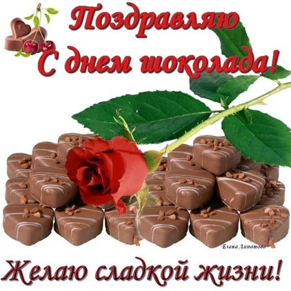 Теплые слова для Открытки с Днем шоколада