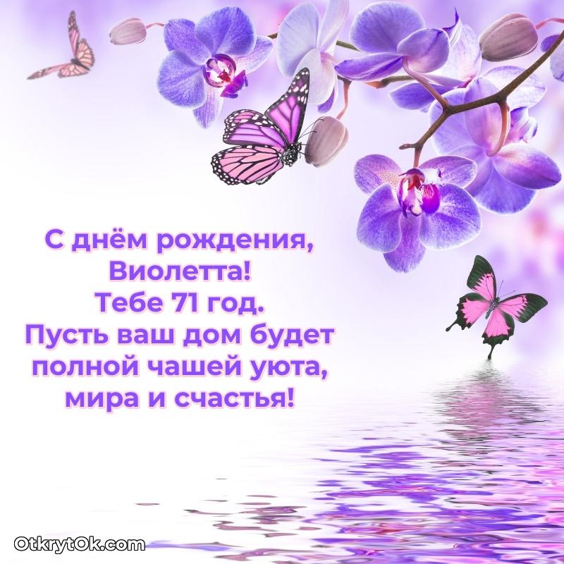 Виолетте 71 год