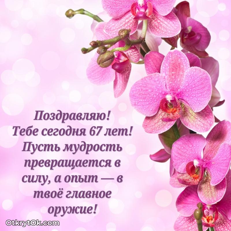 Красивые картинки и открытки бабушке 67 лет