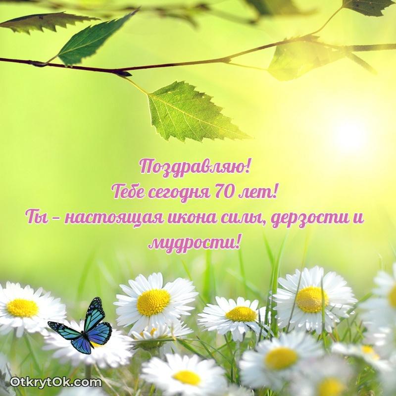 Идеи поздравлений Эвелине 70 лет