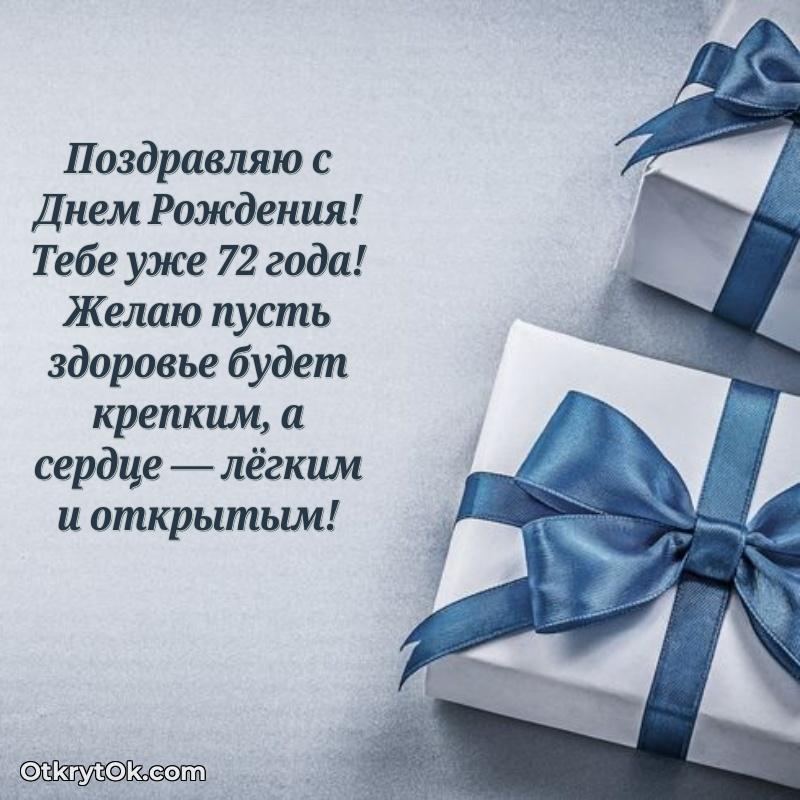 Идеи поздравлений Тимуру 72 года