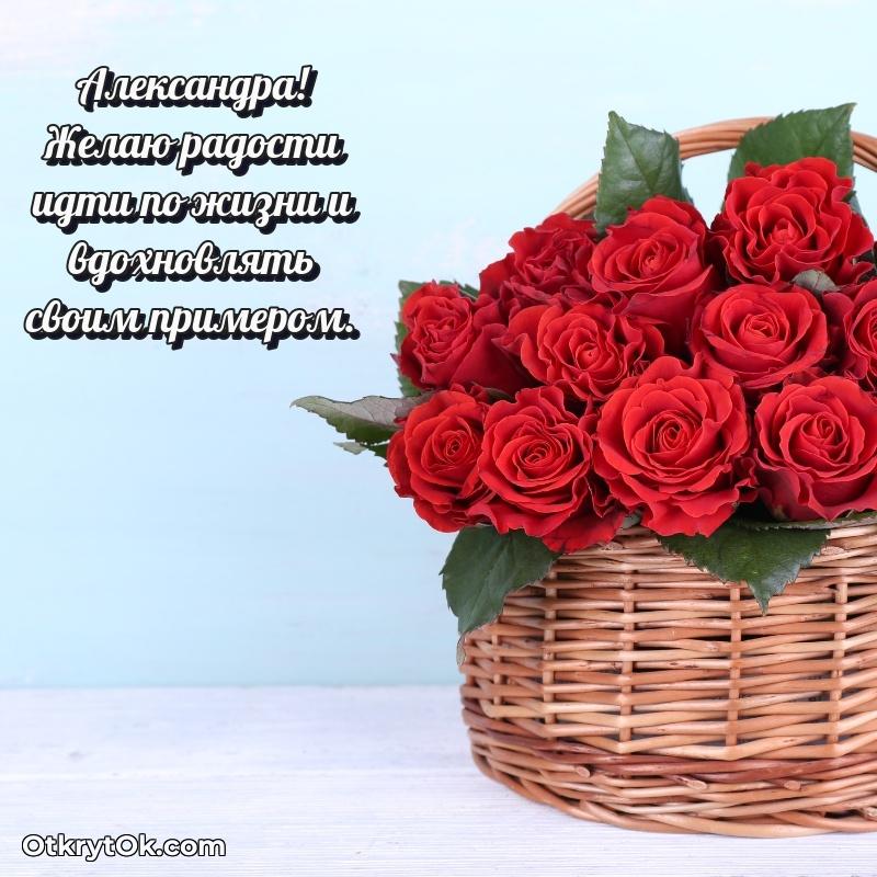 Короткое пожелание Александре