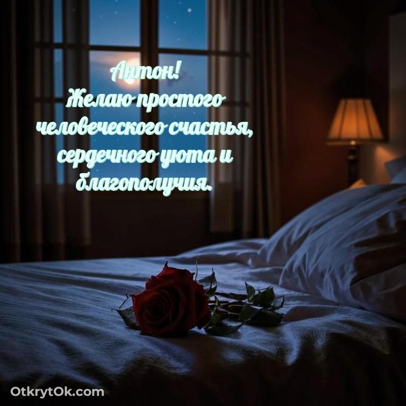 Поздравление мужчине Антону