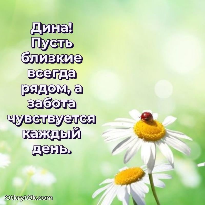 Картинка бабушке Дине