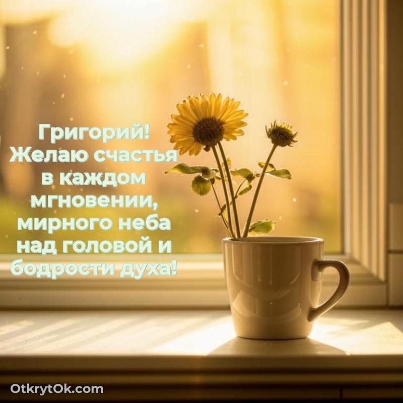 Пожелания трогательные Григорию