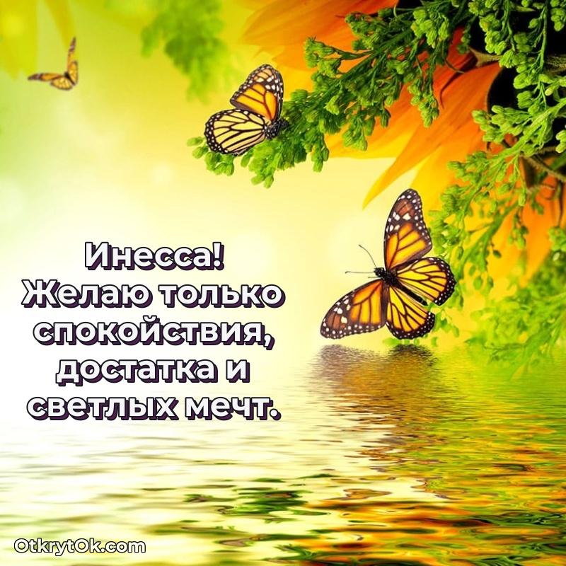 Короткое пожелание Инессе