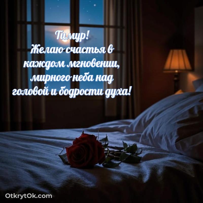 Открытка Пожелания трогательные Тимуру Тиму�