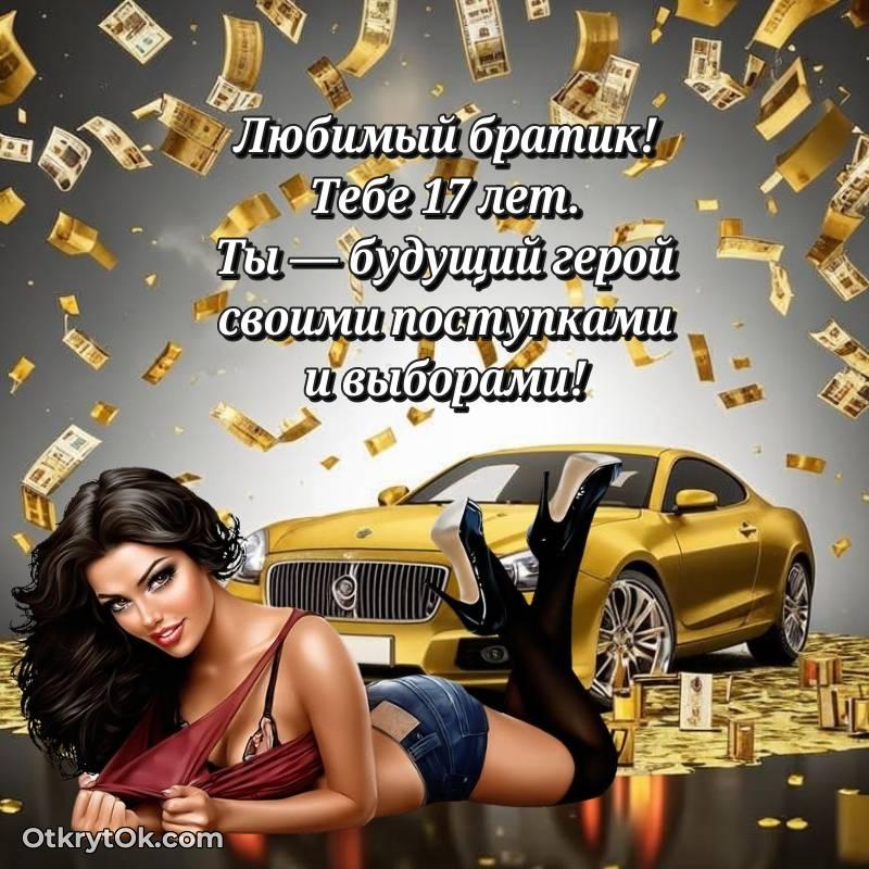 красивая картинка с др Брату