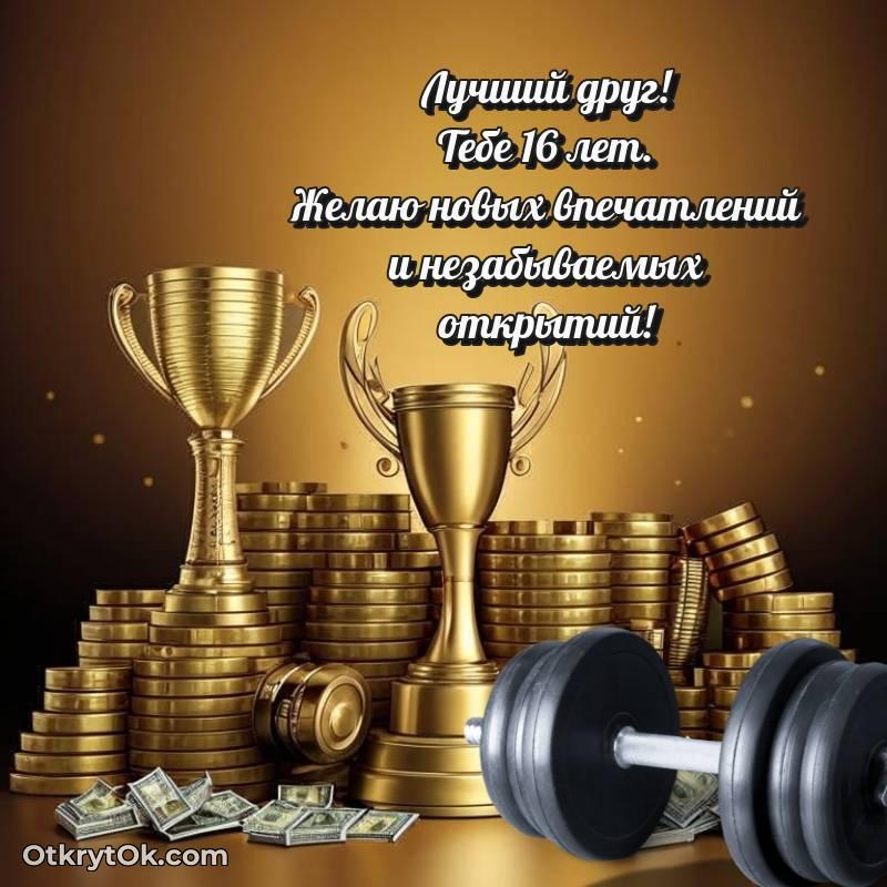 яркая открытка на день рождения