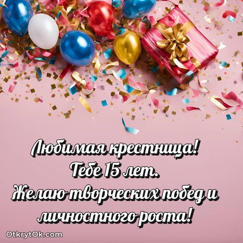 красивое яркая открытка с днем рождения