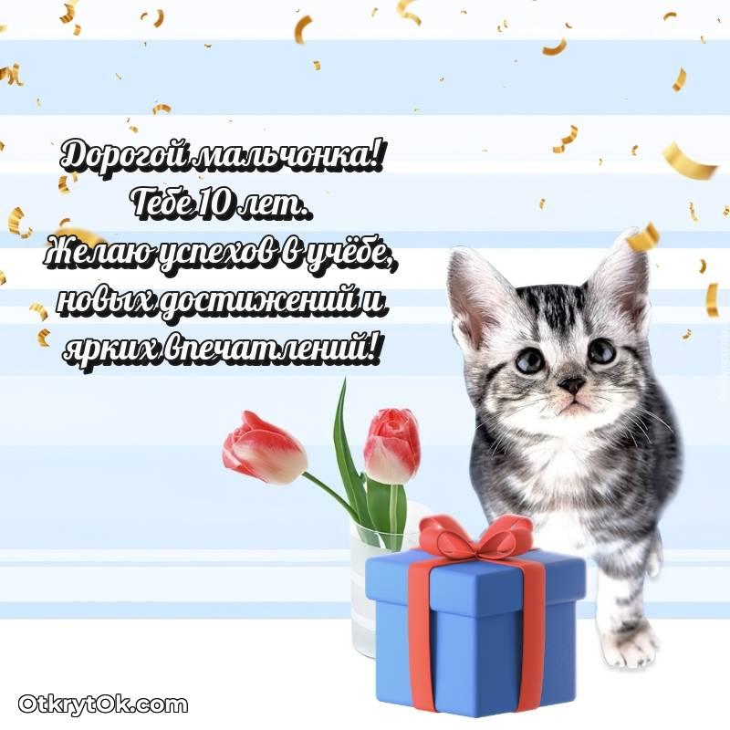 Иллюстрация Мальчику на 10 лет