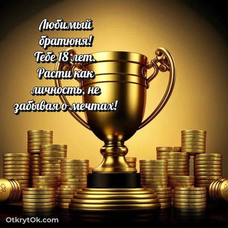 яркая открытка на день рождения — милое
