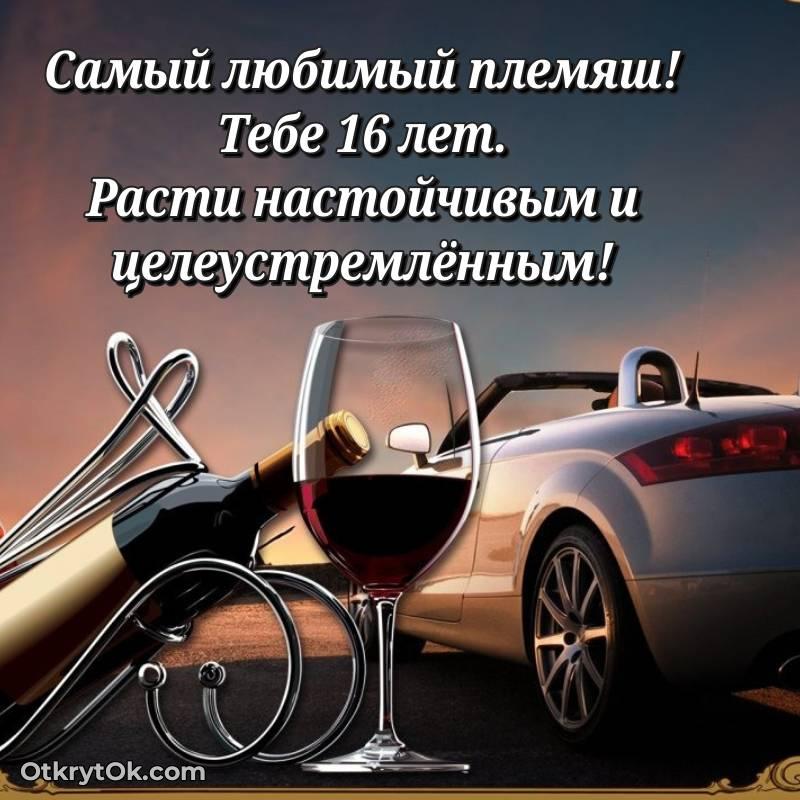 Иллюстрация Племяннику на 16 лет